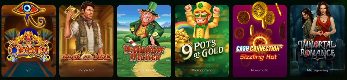 dicepalace casino top slots